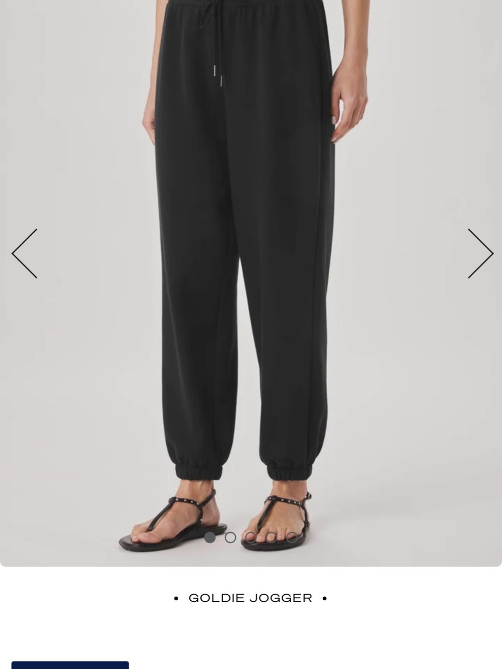 Splendid Black Relaxed Jogger Pants